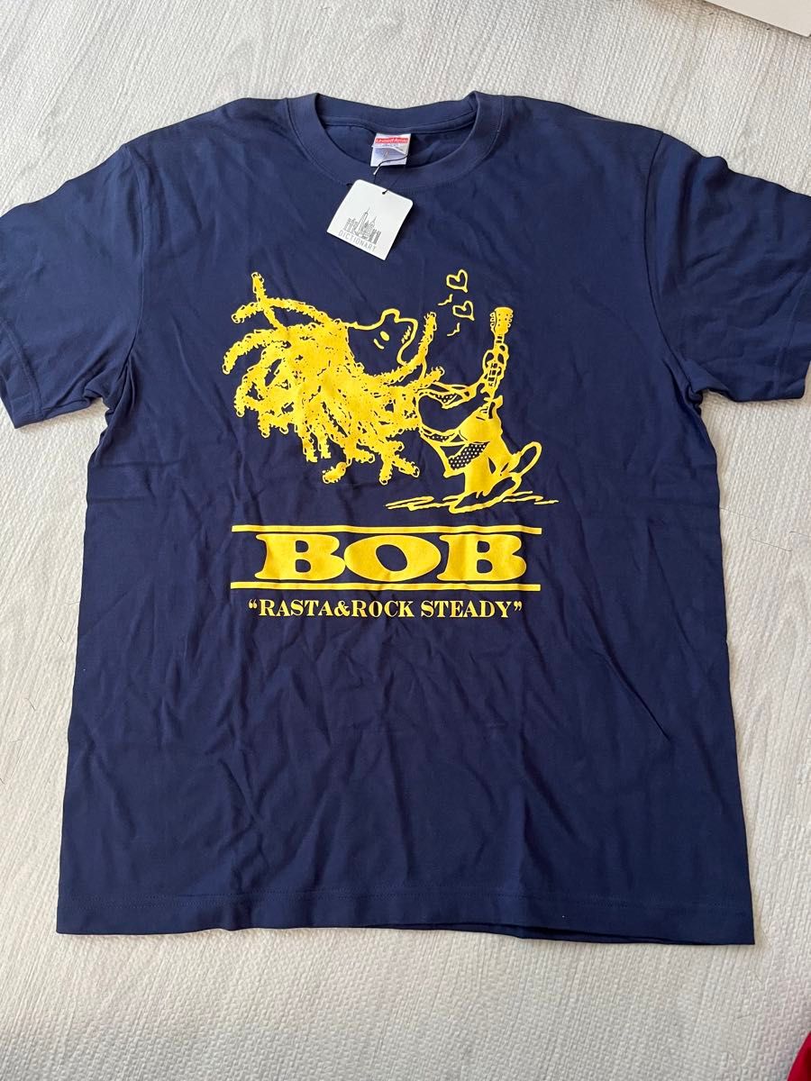 ボブマーリー　スヌーピ− パロディTシャツ