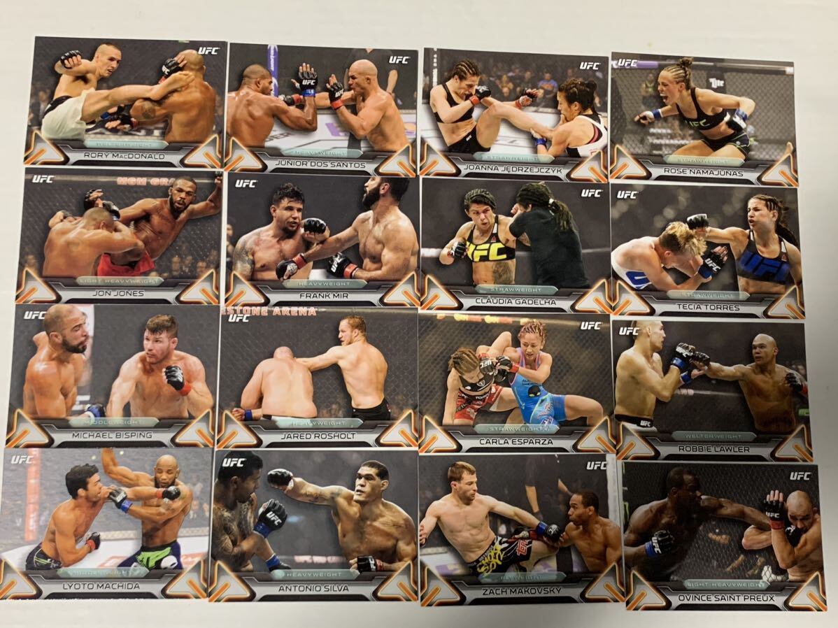 送料無料！ TOPPS UFC KNOCKOUT 2016 レギュラーコンプ 100枚の画像4