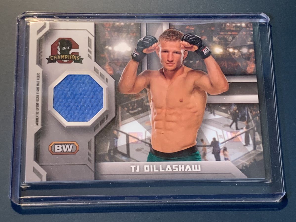 ＴＪ・ディラショー オクタゴンマットカード TOPPS UFC CHAMPIONS 2014_画像1