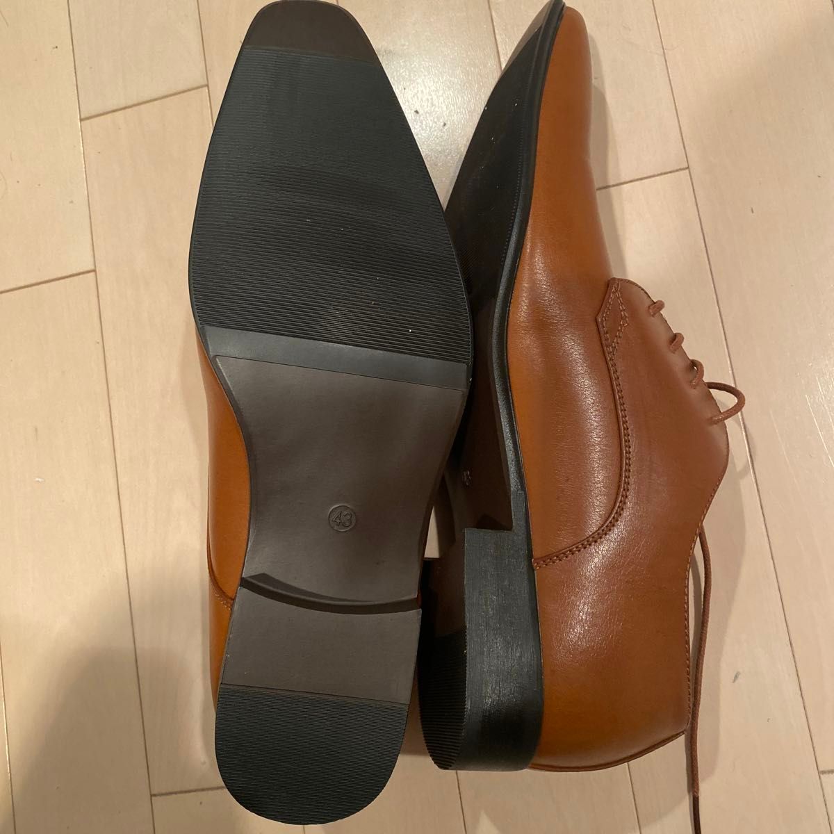 【新品】ビジネス革靴　 ビジネスシューズ　 ブラウン　