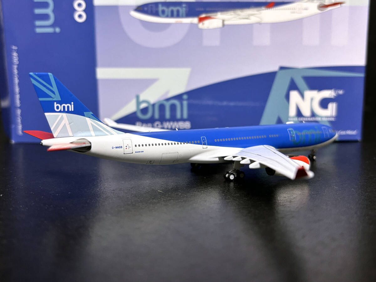 NGモデル 1/400 bmi エアバス A330-200 G-WWBB NG Models_画像3