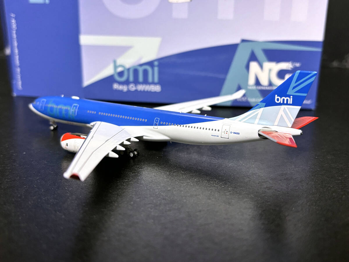 NGモデル 1/400 bmi エアバス A330-200 G-WWBB NG Models_画像4