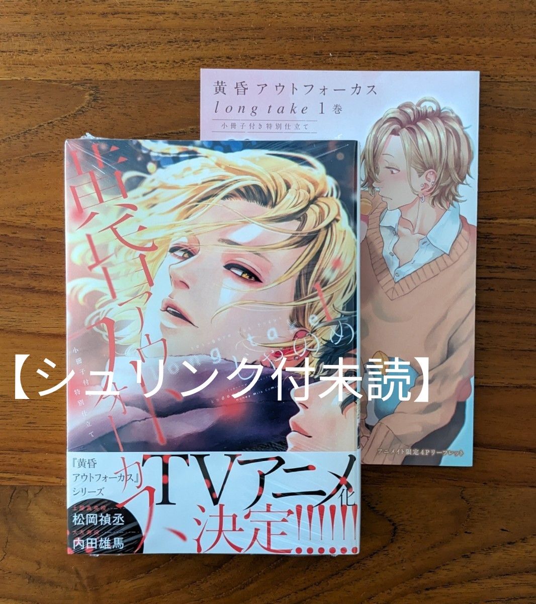 じゃのめ / 黄昏アウトフォーカス long take 小冊子付き特別仕立て（シュリンク付未読） + アニメイト4Pリーフレット