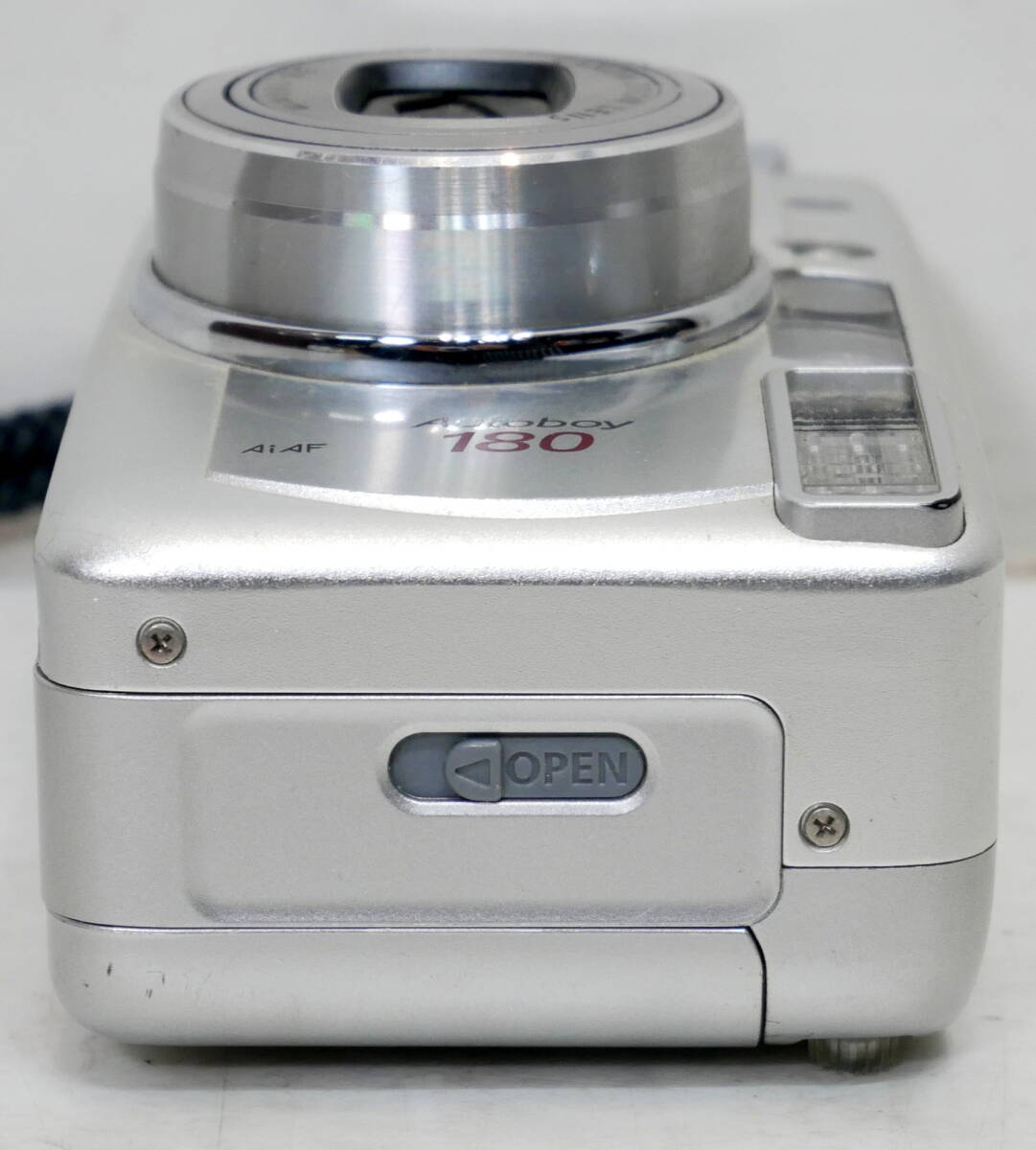 ▲(R604-I109) ジャンク品 Canon キャノン Autoboy180 オートボーイ コンパクトフィルムカメラ_画像8