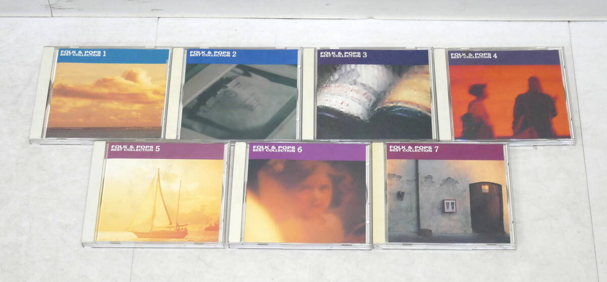 ▲(R604-E85)CD 14枚セット FOLK＆POPS BEST COLLECTION フォーク＆ポップス ベストコレクション 1〜14_画像4