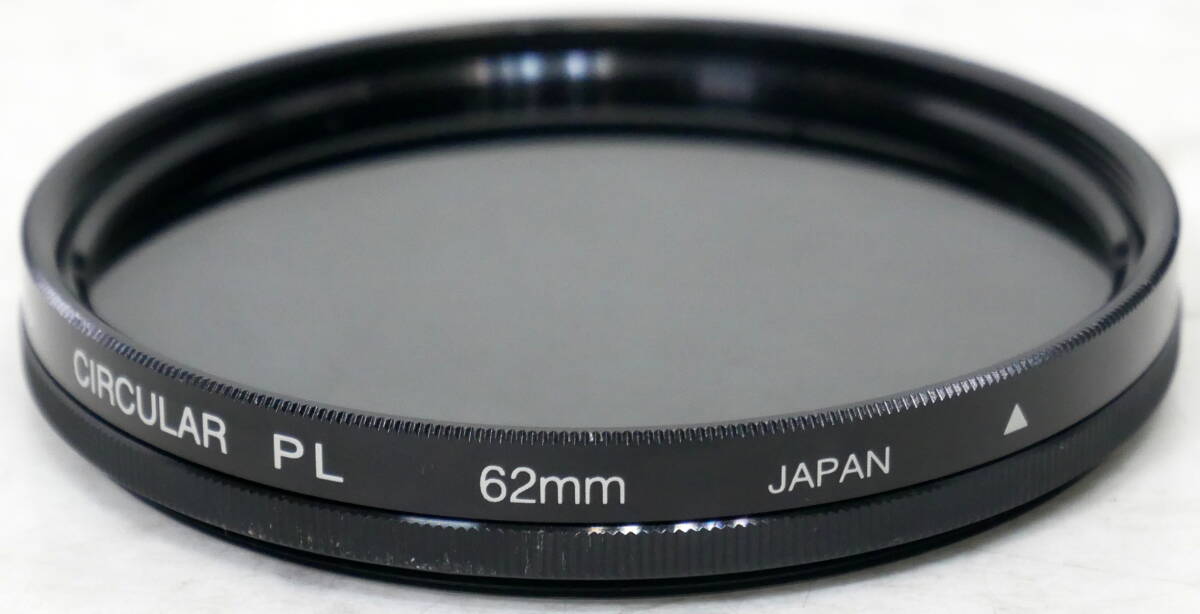 ▼送料180円(R604-B264)美品 Kenko ケンコー Circular-PL 薄枠 偏光フィルター 62㎜_画像4