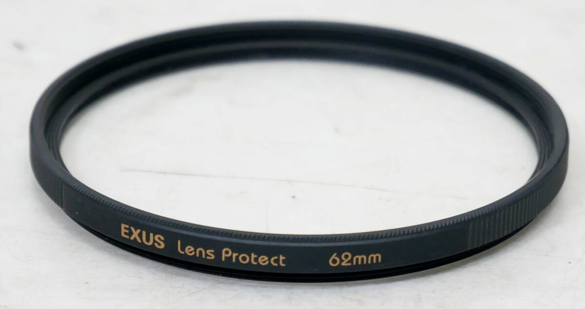 ▼送料180円(R604-B266)美品 marumi マルミ EXUS Lens Protect 62mm レンズ保護 プロテクター_画像1