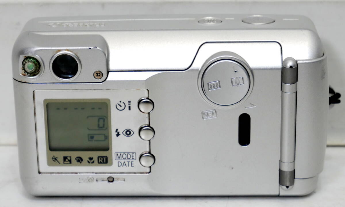 ▲(R604-I109) ジャンク品 Canon キャノン Autoboy180 オートボーイ コンパクトフィルムカメラの画像3