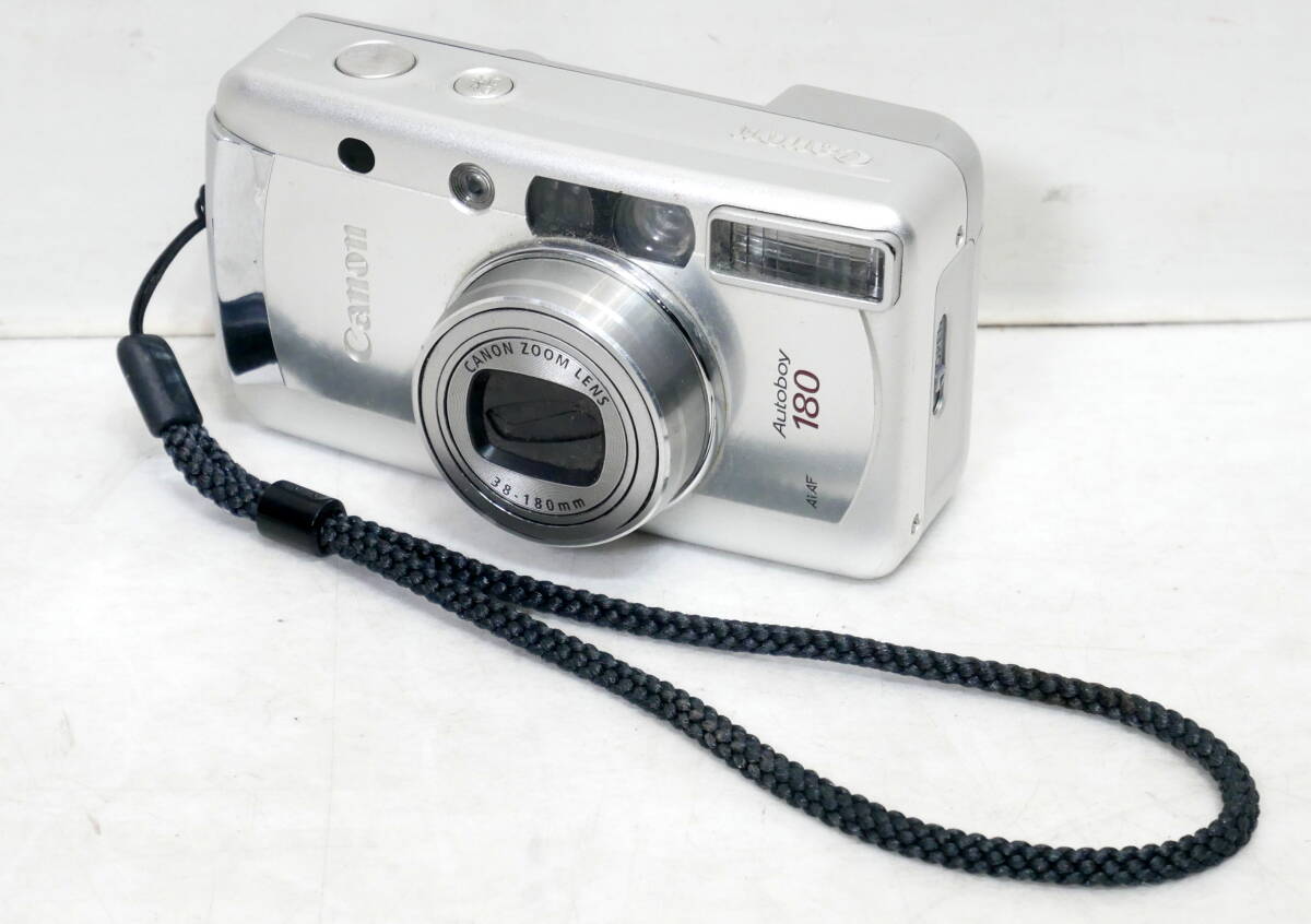 ▲(R604-I109) ジャンク品 Canon キャノン Autoboy180 オートボーイ コンパクトフィルムカメラ_画像1