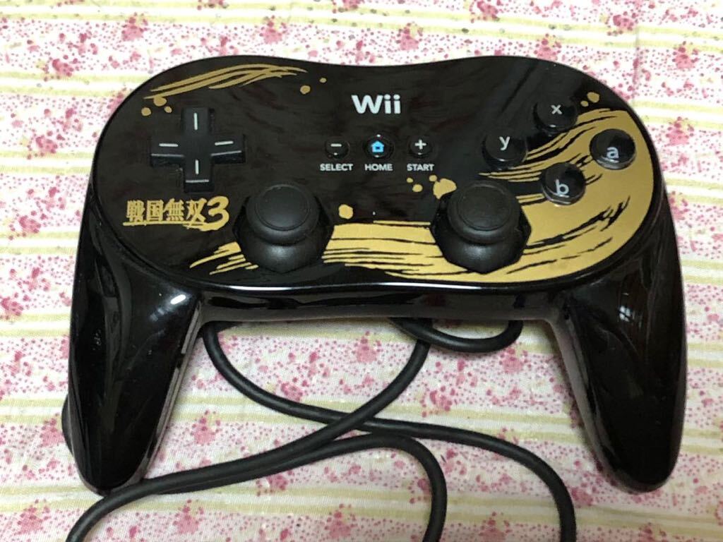 Wii 戦国無双3 クラシックコントローラーPRO 動作可 中古品の画像1