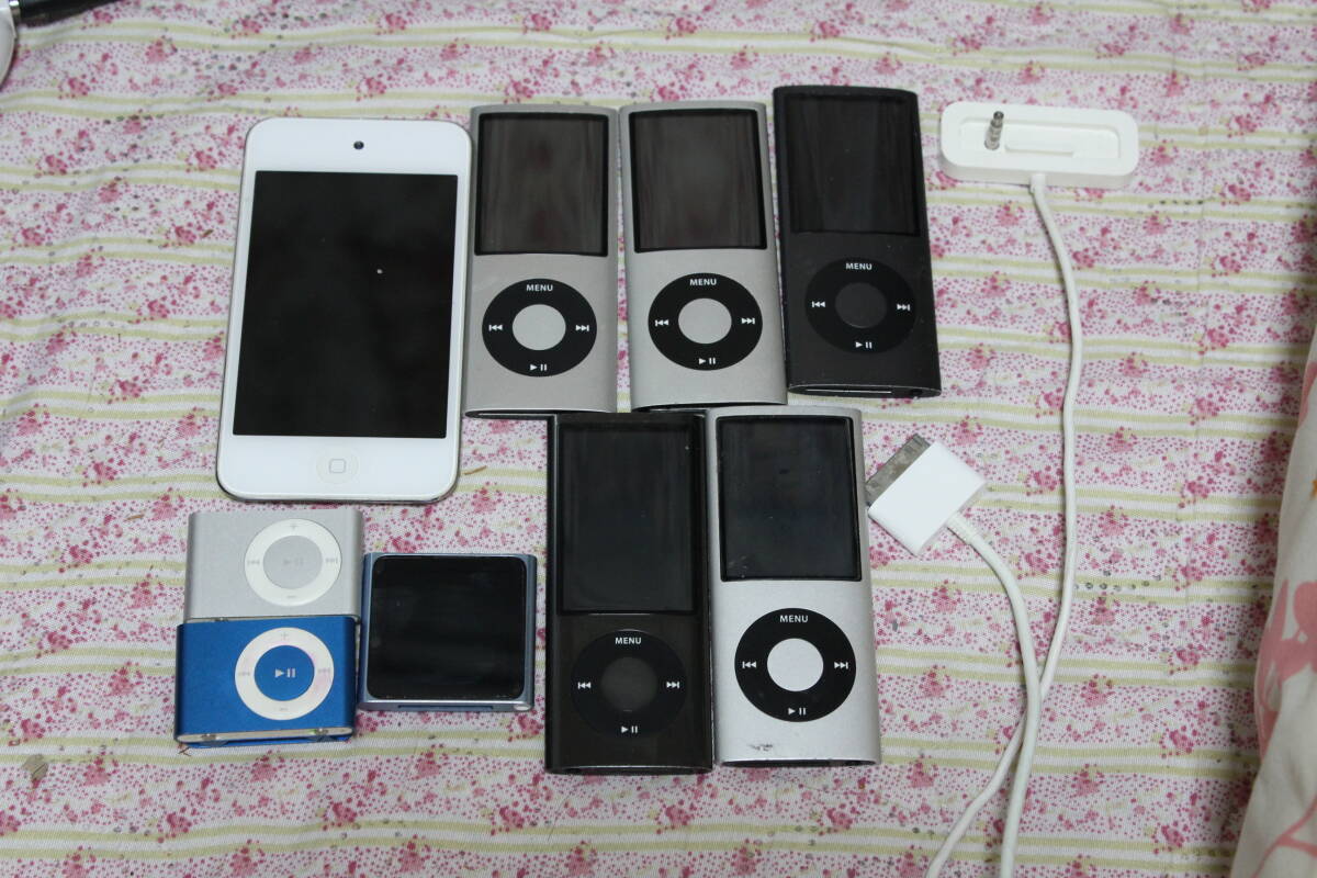 iPod touch nano shuffle 9台セット 再生可 ジャンク品の画像1