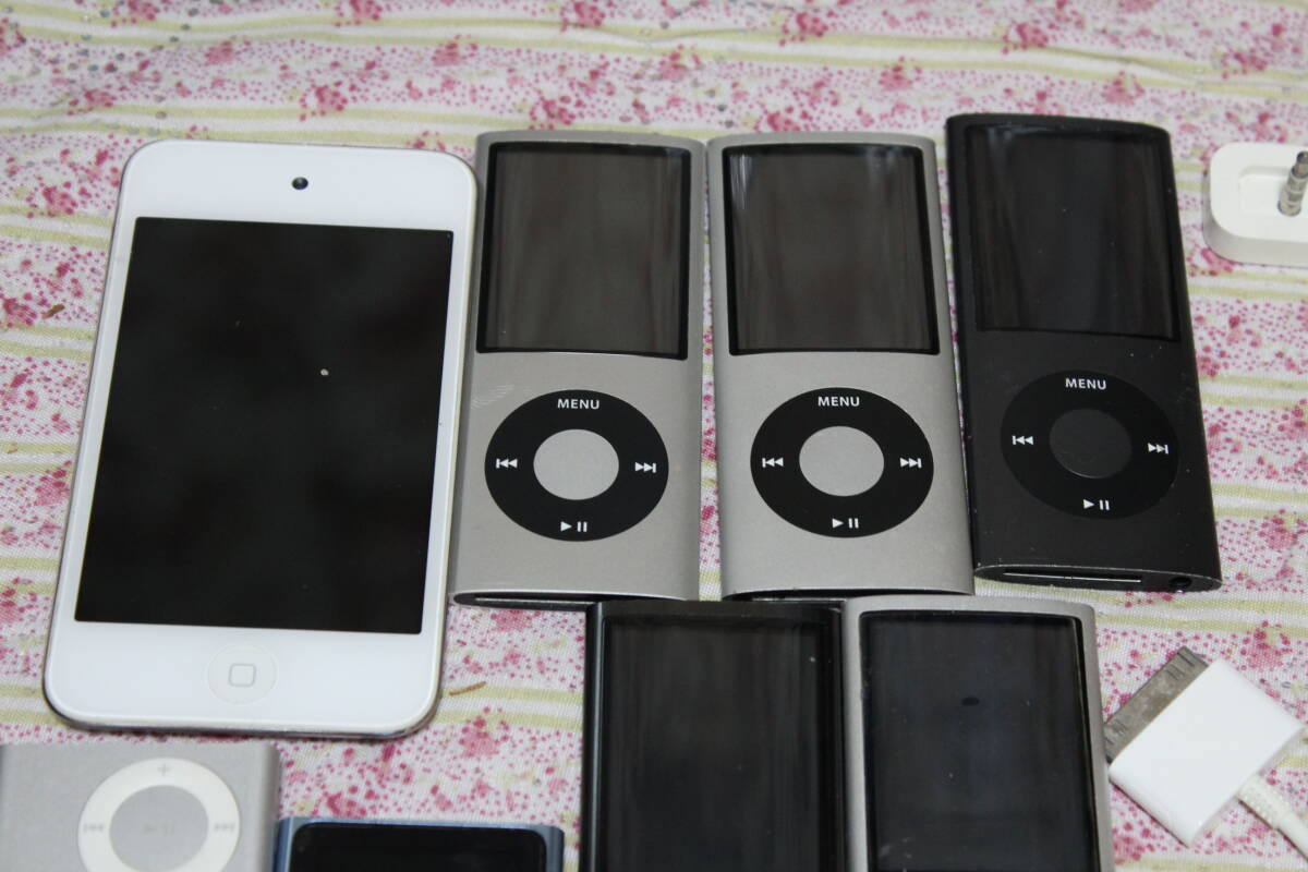iPod touch nano shuffle 9台セット 再生可 ジャンク品の画像2