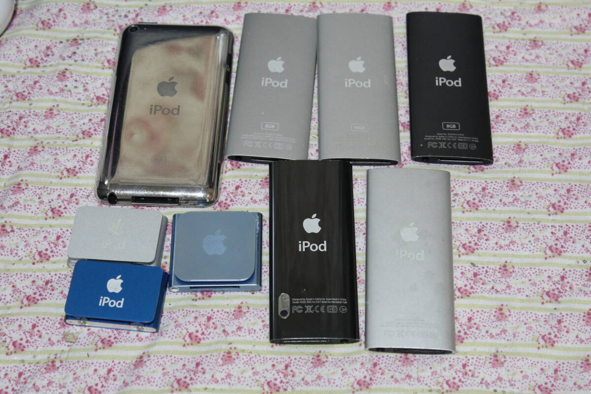 iPod touch nano shuffle 9台セット 再生可 ジャンク品の画像5
