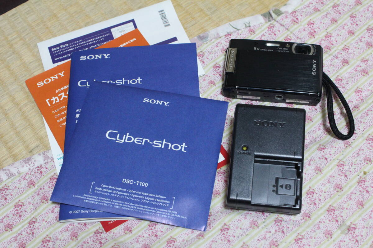 SONY Cyber-shot DSC-TX7 DSC-T100 2台セット　動作可　中古品_画像9