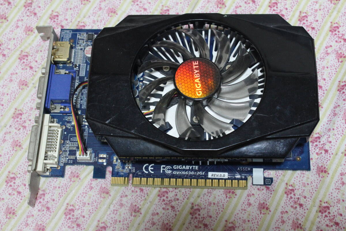 GIGABYTE GV-N630-2GI GeForce GT 630 DDR3 2GB 中古品の画像1