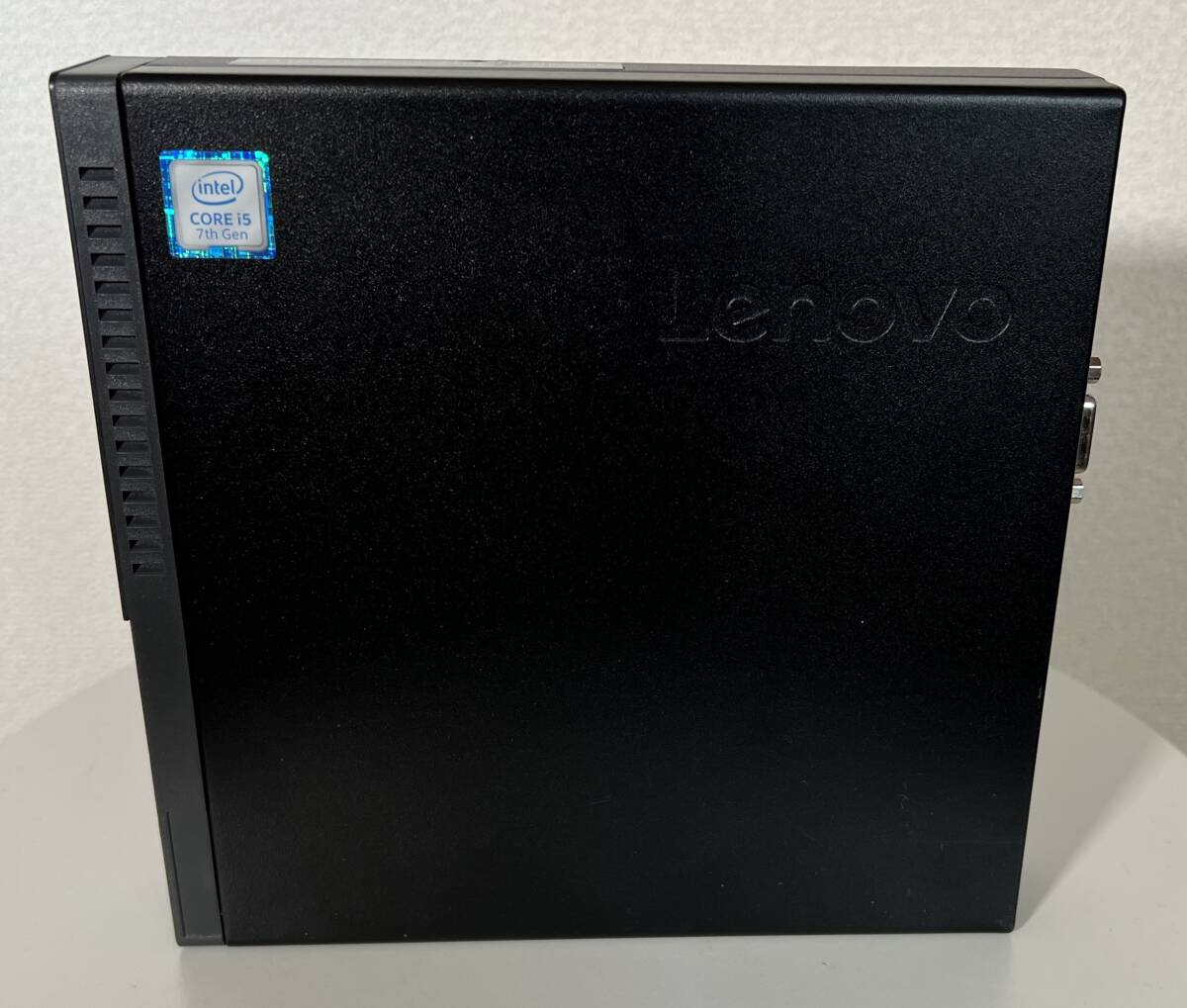 2312-47[ бесплатная доставка ]Lenovo ThinkCentre M710q no. 7 поколение CPU i5-7400T SSD128GB установка память 8GB установка OS внедрение settled б/у товар рабочее состояние подтверждено A467