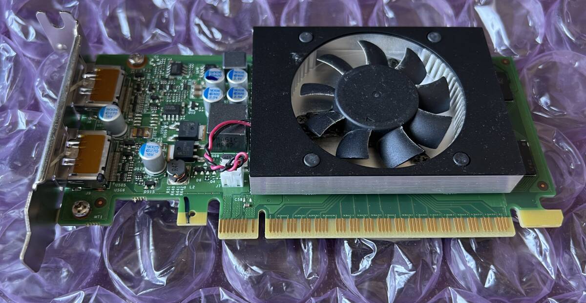 【送料無料】NVIDIA GeForce GT 730 2GB ロープロファイル 中古品 動作確認済 A490の画像1