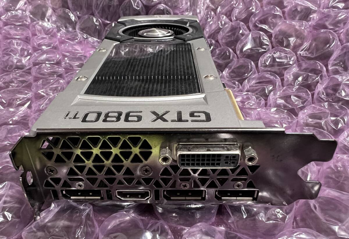 【送料無料】HP NVIDIA GeForce GTX 980Ti 6GB 中古品 動作確認済 A501の画像4