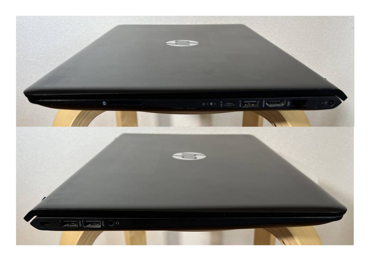 【送料無料】HP Pavilion Power Laptop 15-cb071TX 第7世代CPU i7-7700HQ GeForce GTX 1050 新品SSD240GB OS導入済 中古品 動作確認済 A506_画像5