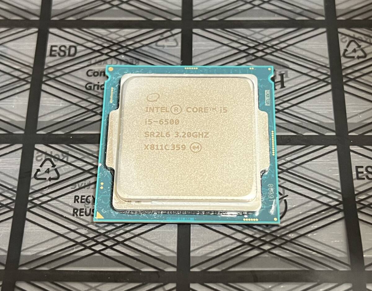 【送料無料】intel 中古CPU 第6世代 i5-6500 本体のみ動作良品 A482の画像1