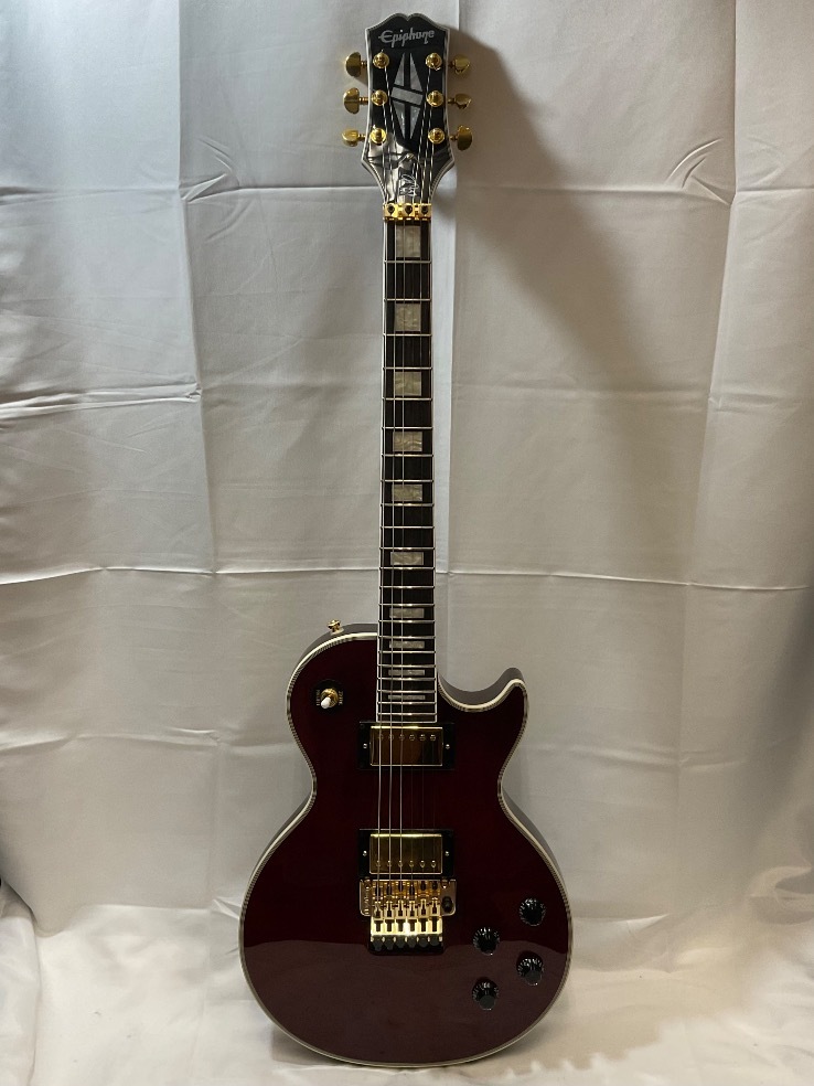 u54283　中古　エピフォン　Alex Lifeson Les Paul Custom_画像1