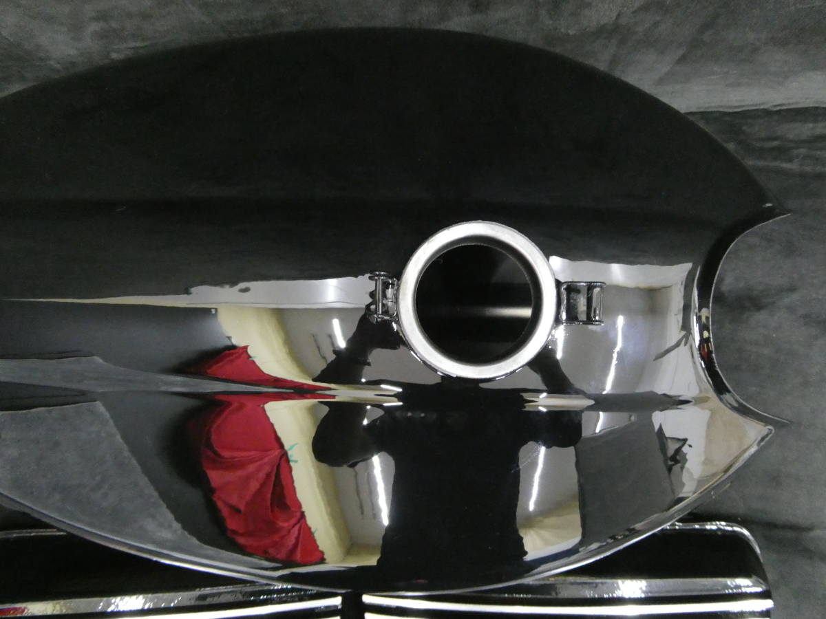  ＧＴ３８０ タンク Ｂ１金 白＋アルフィン サイドカバー セット/ GT550フューエルタンク ガソリンタンク 燃料タンク 外装 キジマBEETの画像4