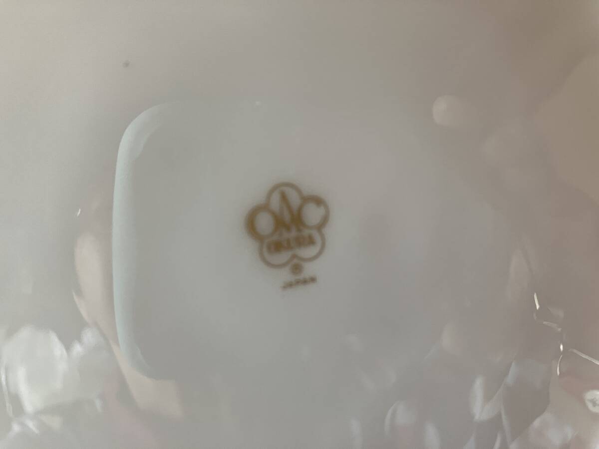 大倉陶園 ペアモーニングセット エッグスタンド付き 珈琲碗皿の画像4