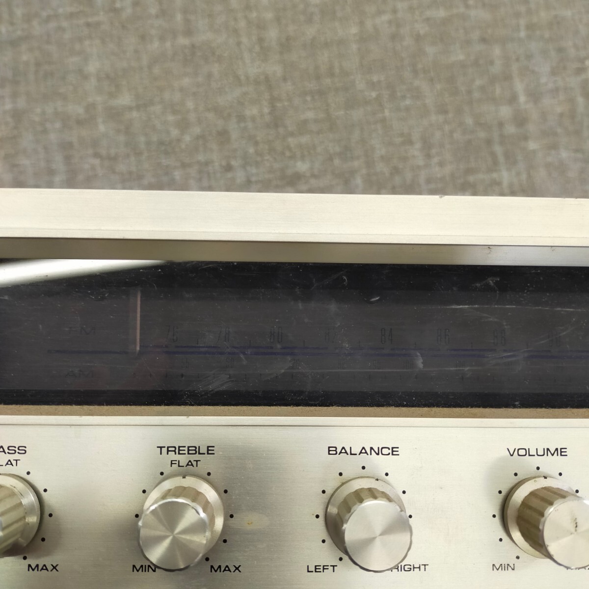 す1361 アンプ Pioneer パイオニア ステレオ レシーバー ES-1000 チューナー ラジオ オーディオ ヴィンテージ_画像8
