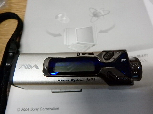 aiwa アイワ ポータブルオーディオプレーヤー XDM-S710BT Bluetooth _画像3