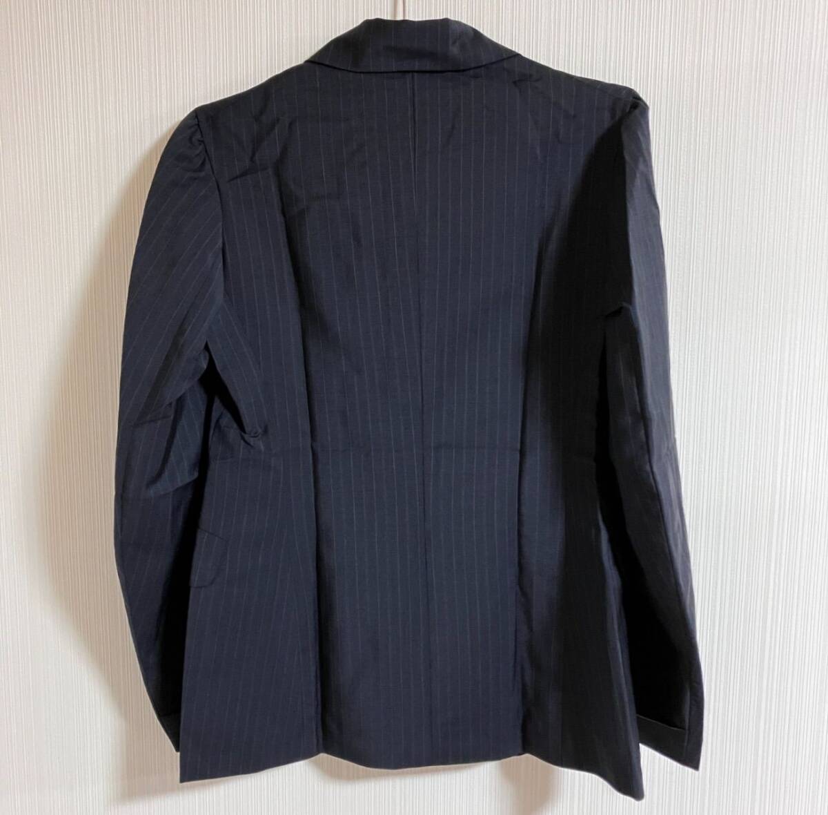 【新品】 LUCIANO BARBERA ルチアーノバルベラ シャツ ワイシャツ シンプル イタリア製 Yシャツ 長袖 ウール ブラック 42サイズ 【k305】