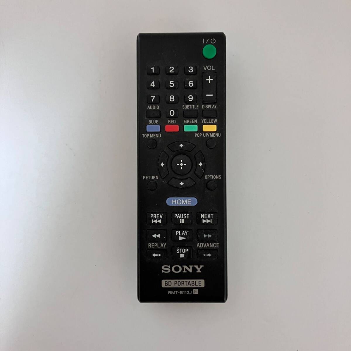 SONY Sony portable Blue-ray disk DVD player BDP-SX910 remote control attaching [k646]