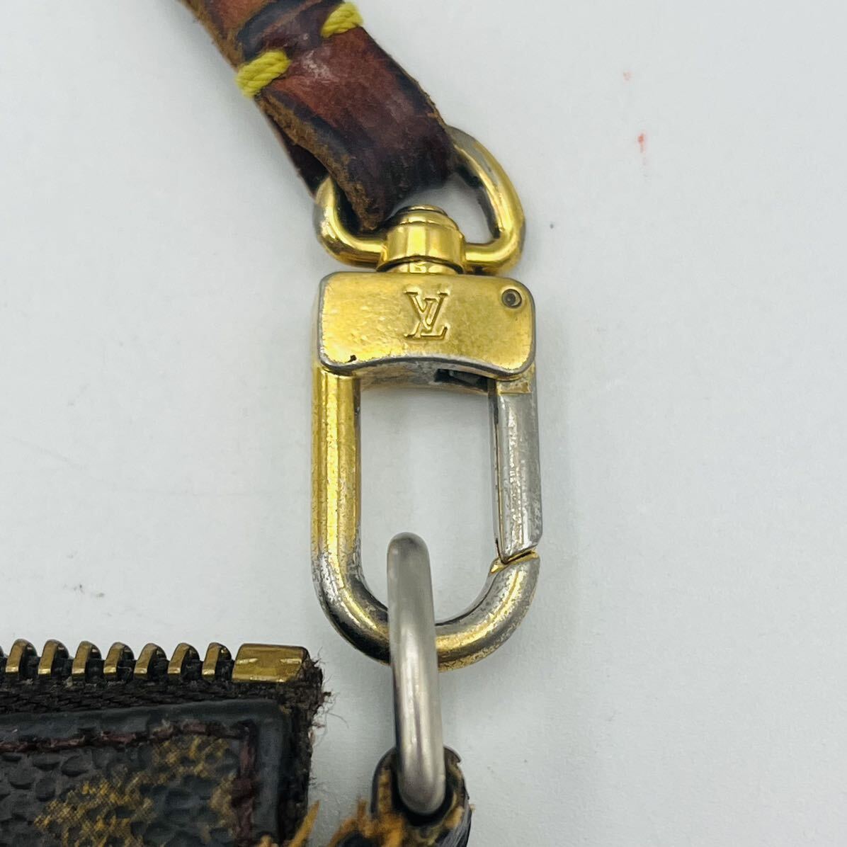 LOUIS VUITTON ルイヴィトン ヴィトン ポーチ モノグラム ポシェット アクセソワール M51980 ハンドバッグ バッグの画像9