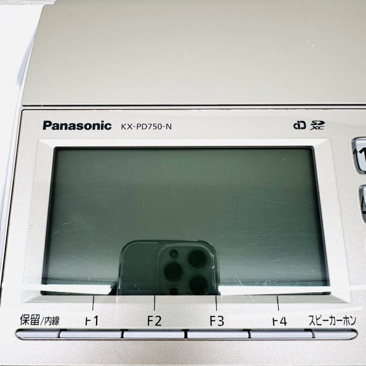 Panasonic パナソニック KX-PD750DL KX-PD750DW シャンパンゴールド パーソナルファクス 電話 電話機 ファックス おたっくす NKの画像3