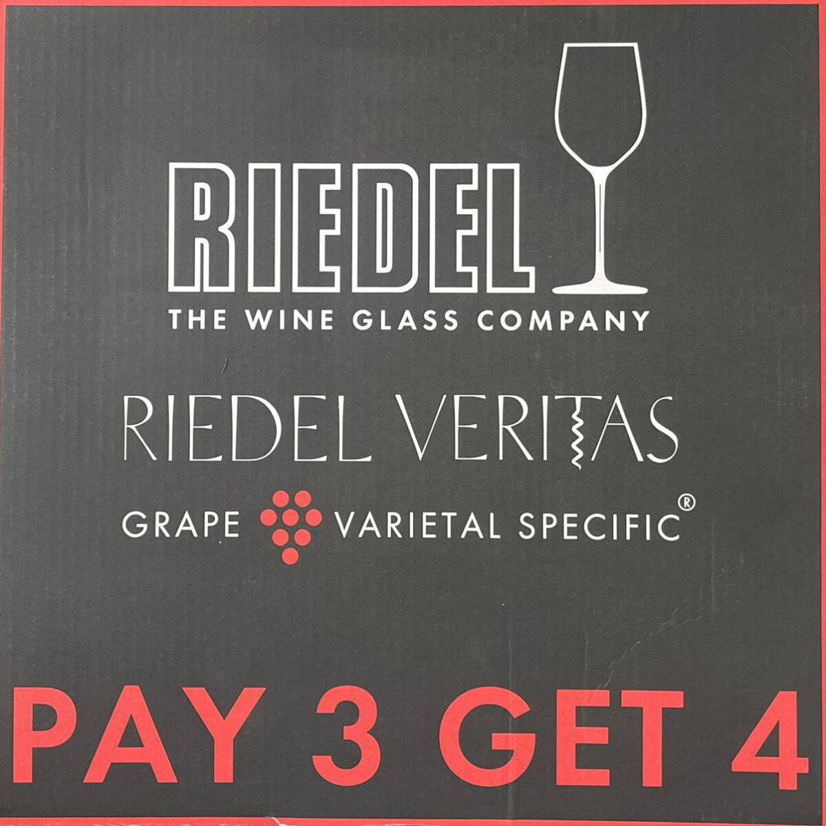 ★未使用品 RIEDEL VERITAS リーデル ヴェリタス シャンパーニュ シャンパン ワイン グラス ４脚セット ブランド刻印あり グラス 食器 TIの画像8