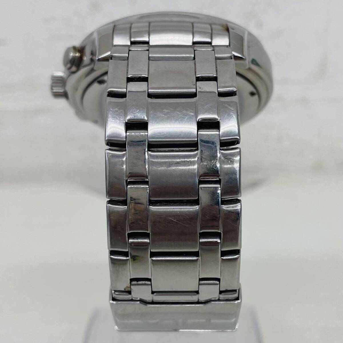 51 FILA フィラ FA0783-G-JAPAN MOVT-VD54 メンズ腕時計 腕時計 時計 クロノグラフ 黒文字盤 ロゴ文字盤 3針 10気圧防水 クォーツ QZ AT_画像4