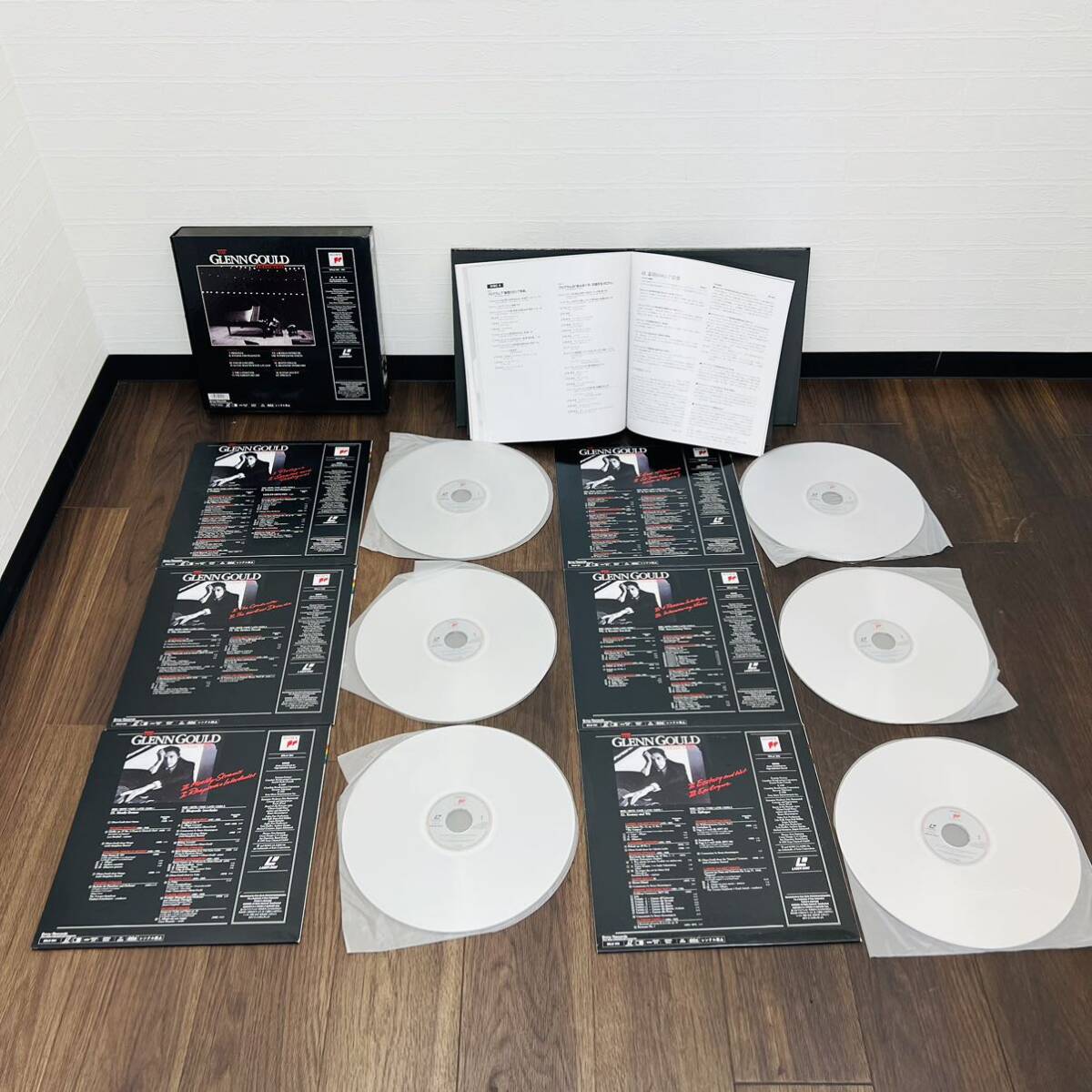 GLENN GOULD グレングールド コレクション スペシャル 10イヤーズ SONY ソニー 限定盤 LDレーザーディスク IHの画像2