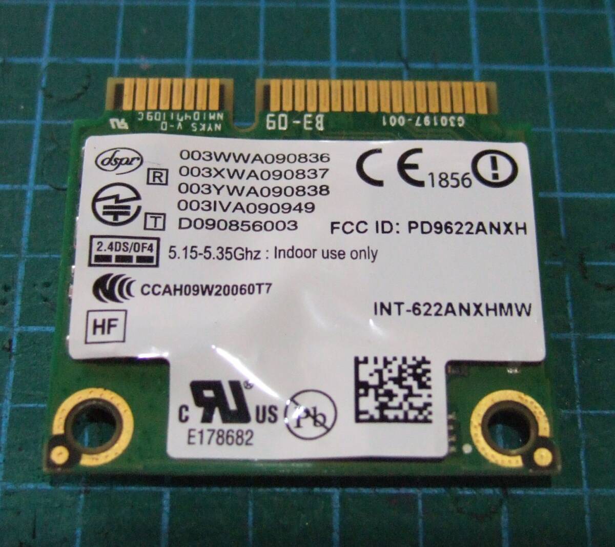 ★☆希少品！Window11 動作確認済み！インテル Centrino Wireless-N + WiMAX 6250 デュアルバンド 無線LANカード ☆★の画像2