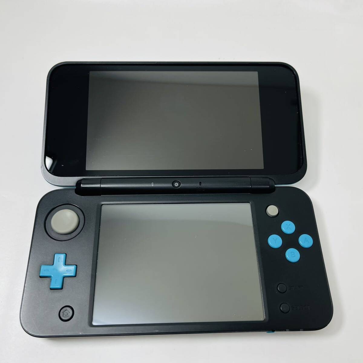 【動作確認済】newニンテンドー2DSLL ブラック ターコイズ 　New Nintendo 2DS LL 任天堂 _画像4