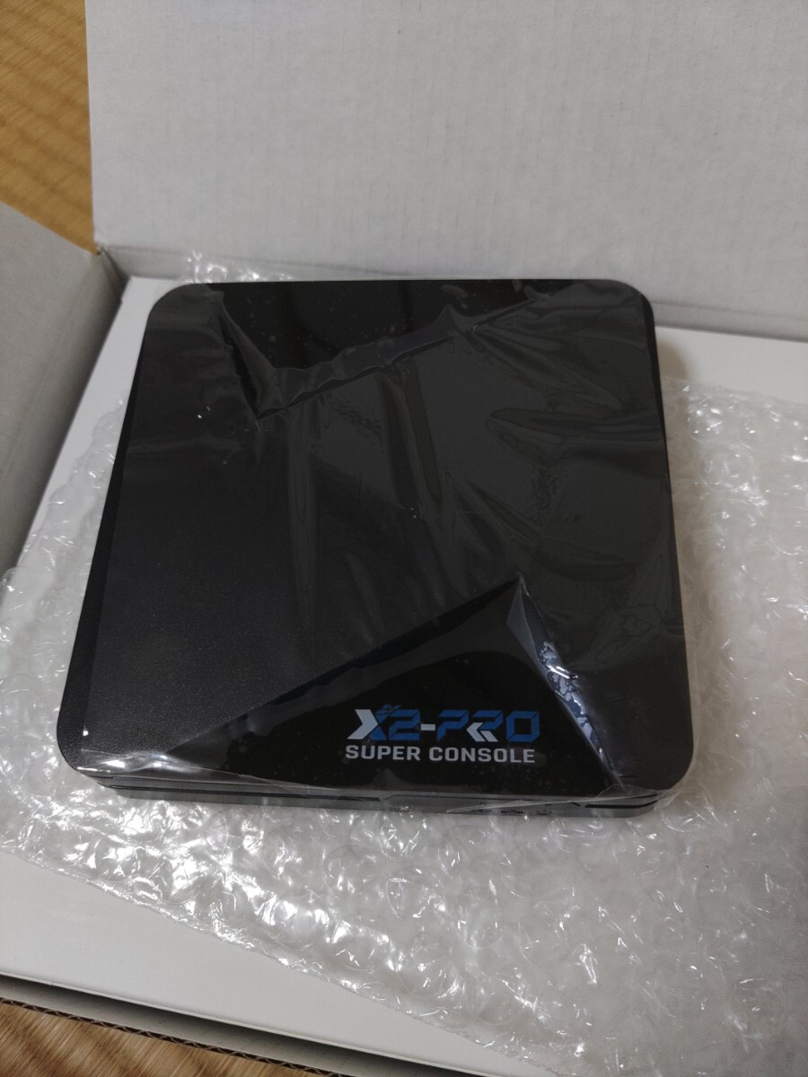  super console X2PRO superconsolex 2PRO emulator android TV BOX retro game kinhank game machine 