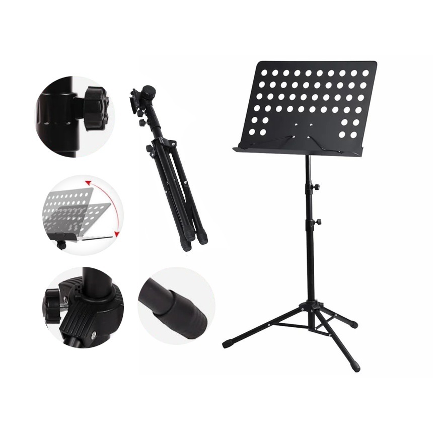  flexible music stand folding type musical score stand musical score establish light weight folding compact storage musical instruments practice Mai pcs weight feeling el-humend