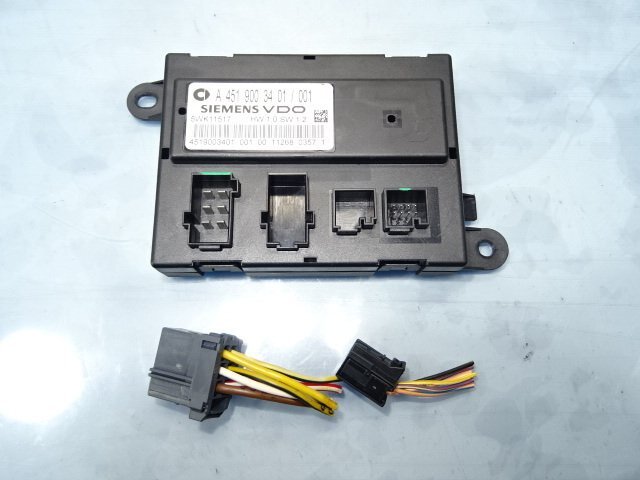 A/AK9#smart fortwo C451 CBA-451380 ( Smart For Two )# central locking unit A4519003401 ( lock module computer 