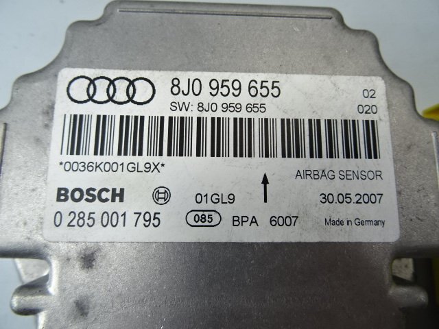 G/AG26#Audi TT ABA-8JBWA ( Audi TT 2007y previous term # airbag computer 8J0959655 ( air bag module control unit 