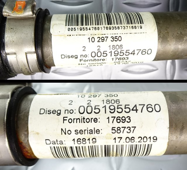 B/CB17#FIAT 500 ABA-31212 ( Fiat chin ke changer to2020y latter term )# right front drive shaft RH 51955476 ( right F 19482km AT car remove 
