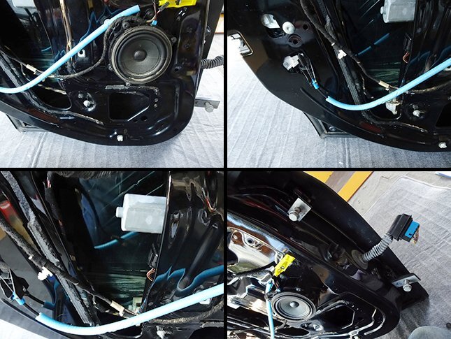 ド/DA31■BMW MINI F55 DBA-XS12 (ミニ ワン 2015y前期■左リアドア 黒 A94 (左R ガラス等付 淡水水害車■個人宛/個人宅配達不可■■■_画像8