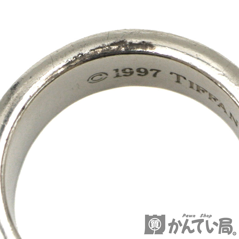 TIFFANY＆Co.【ティファニー】1837 リング 925 シルバー 指輪 約11号 アクセサリー ジュエリー【中古】USED-B　19381_画像5