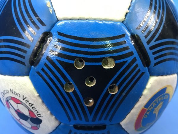 6【 Liguria Calcio 】ブラインドサッカー ボール IBSA FOOTBALL B1 EUROPEAN CHAMPIONSHIPS2013 スポーツ 視覚障害 80_画像4