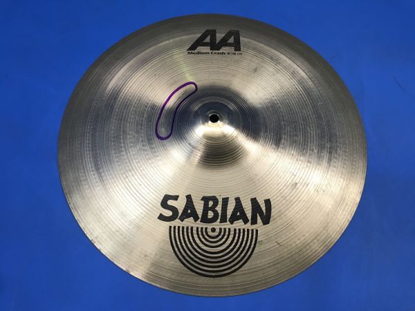 16【 Amedia / SABIAN 他 】シンバル 各種4枚セット Vigor Rock Series AA Medium Crash 他 打楽器 機材 器材 ドラム 120の画像6