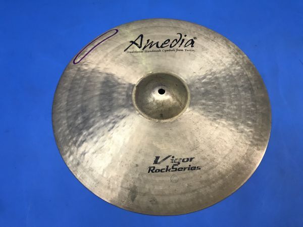 16【 Amedia / SABIAN 他 】シンバル 各種4枚セット Vigor Rock Series AA Medium Crash 他 打楽器 機材 器材 ドラム 120の画像5