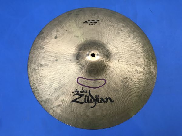 4【 Zildjian 】シンバル MEDIUM CRASH 18/45cm 6枚セット 音楽機材 器材 ドラム 打楽器 120_画像5