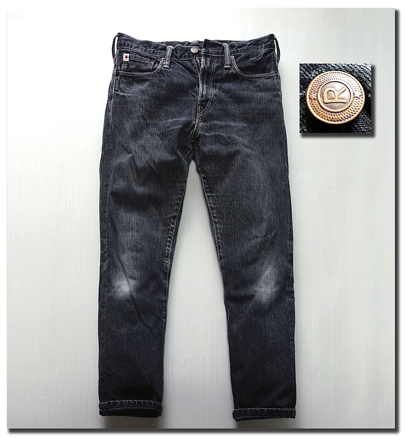 [ super-discount ]45rpm (45R) ratio old ratio woman [ soot bamboo Denim ] jeans 2 kind indigo use! unisex W29